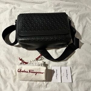 Salvatore feragamo men’s messenger bag